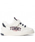 Półbuty dziecięce Tommy Hilfiger Sneakersy  - Low Cut Lace-Up T1B4-32218-1384 S White/Blue X336