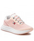 Półbuty dziecięce Tommy Hilfiger Sneakersy  - Low Cut Lace-Up Sneaker T3A4-32166-0308 M Pink/White X054