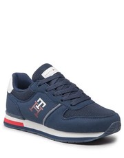 Półbuty dziecięce Sneakersy  - Low Cut Lace-Up Sneaker T3B9-32492-1450 S Blue 800 - eobuwie.pl Tommy Hilfiger
