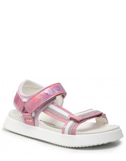 Sandały dziecięce Sandały  - Velcro Sandal T3A2-32180-1382 S Pink/White X054 - eobuwie.pl Tommy Hilfiger