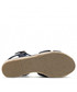 Sandały dziecięce Tommy Hilfiger Espadryle  - Rope Wedge Sandal T3A7-32186-1380 M Blue 800