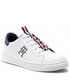 Sneakersy dziecięce Tommy Hilfiger Sneakersy  - Low Cut Lace-Up Sneaker T3B9-32466-1355 S White/Blue X336