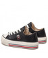 Trampki dziecięce Tommy Hilfiger Trampki  - Low Cut Lace-Up Sneaker T3A9-32287-1355 m Black 999
