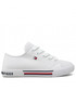 Trampki dziecięce Tommy Hilfiger Trampki  - Low Cut Lace Up Sneaker T3X4-30692-0890 M White 100