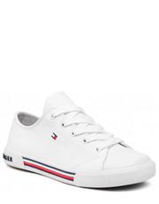 Trampki dziecięce Trampki  - Low Cut Lace Up Sneaker T3X4-30692-0890 S White 100 - eobuwie.pl Tommy Hilfiger