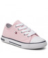 Trampki dziecięce Tommy Hilfiger Trampki  - Low Cut Lace-Up Sneaker T3A4-32117-0890 M Pink 302