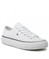 Trampki dziecięce Tommy Hilfiger Trampki  - Low Cut Lace-Up Sneaker T3A4-32118-0890 S White 100