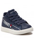 Trzewiki dziecięce Tommy Hilfiger Sneakersy  - High Top Lace-Up T1B9-32459-1431 M Blue/White X007
