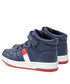 Trzewiki dziecięce Tommy Hilfiger Sneakersy  - High Top Lace-Up/Velcro Sneaker T3B9-32476-1351 S Blue 800