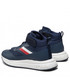Trzewiki dziecięce Tommy Hilfiger Sneakersy  - High Top Lace-Uo Sneaker T3B9-32507-1443 S Blue 800