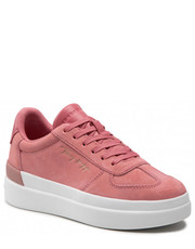 Sneakersy Sneakersy  - Th Signature Suede Sneaker FW0FW06518 English Pink T1A - eobuwie.pl Tommy Hilfiger