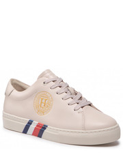 Sneakersy Sneakersy  - Elevated Th Crest Sneaker FW0FW06591  Feather White AF4 - eobuwie.pl Tommy Hilfiger