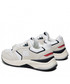 Mokasyny męskie Tommy Hilfiger Sneakersy  - Modern Prep Sneaker FM0FM04142 White YBR