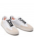 Mokasyny męskie Tommy Hilfiger Sneakersy  - Essential Premium Cupsole Lea FM0FM04111 Classic Beige ACI