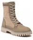 Botki Tommy Hilfiger Trapery  - Th Casual Lace Up Boot FW0FW06549 Beige