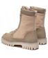 Botki Tommy Hilfiger Trapery  - Th Casual Lace Up Boot FW0FW06549 Beige