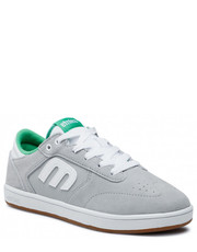 Półbuty dziecięce Sneakersy  - Windrow 4301000146 Grey/White/Green - eobuwie.pl Etnies