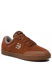 Sneakersy męskie Sneakersy  - Marana 4101000403232 Brown/Beige/Gum - eobuwie.pl Etnies