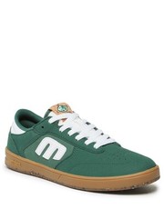 Mokasyny męskie Sneakersy  - Windrow 4101000551 Green/White/Gum - eobuwie.pl Etnies