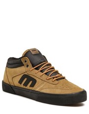 Mokasyny męskie Sneakersy  - Windrow Vulc Mid 4101000557201 Brown/Black - eobuwie.pl Etnies