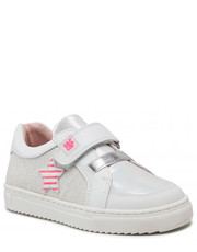 Półbuty dziecięce Sneakersy  - 222331-B D Blanco Y Glace - eobuwie.pl Garvalin