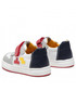 Półbuty dziecięce Garvalin Sneakersy  - 222631-B Blanco Y Rojo