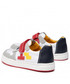 Półbuty dziecięce Garvalin Sneakersy  - 222631-B D Blanco Y Rojo