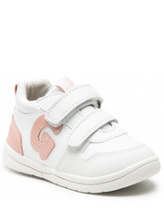 Półbuty dziecięce Sneakersy  - 221310-B-0 M White/Pink - eobuwie.pl Garvalin