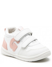 Półbuty dziecięce Sneakersy  - 221310-B-0 S White/Pink - eobuwie.pl Garvalin