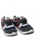 Półbuty dziecięce Garvalin Sneakersy  - 211800 A-Azul Marino Y Rojo