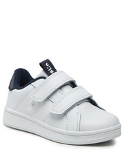 Półbuty dziecięce Sneakersy  - 221705-A Blanco Y Azul - eobuwie.pl Garvalin