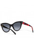 Okulary Love Moschino Okulary przeciwsłoneczne  - MOL053/S Bk Pttrn Red UYY