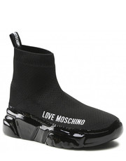 Sneakersy Sneakersy  - JA15463G1FIZB00B Nero/Nero - eobuwie.pl Love Moschino