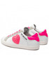 Sneakersy Love Moschino Sneakersy  - JA15402G1FIAD10B Mix Bian/Offw/Fuxi