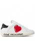 Sneakersy Love Moschino Sneakersy  - JA15162G1FIA110A Bianco/Nero