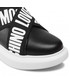 Sneakersy Love Moschino Sneakersy  - JA15264G1EIA100A  Nero/Bianco