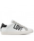 Sneakersy Love Moschino Sneakersy  - JA15532G0EIAB10B Bianco/Nero
