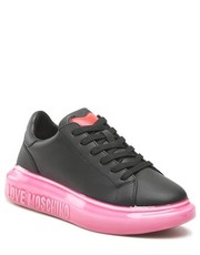 Sneakersy Sneakersy  - JA15174G0FIAY00C Nero/Rosa - eobuwie.pl Love Moschino