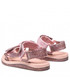 Sandały dziecięce Melissa Sandały  - Mini  Papete Rider I Pink/Clear Glitter Pink 54035