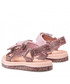 Sandały dziecięce Melissa Sandały  - Mini  Papete+Rider 1 33382 Pink/Clear Gitter Pink 54035