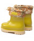 Kalosze dziecięce Melissa Kalosze  - Mini  Rain Boot III Bb 33615 Green/Yellow AB202