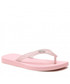 Japonki damskie Melissa Japonki  - Sun Long Beach Ad 33528 Pink Clear Glitter AE314