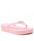 Japonki damskie Melissa Japonki  - Sun Venice Platform Ad 33554 Pink/Pink AF174