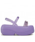 Sandały Melissa Sandały  - Airbubble Plaraform Ad 33579  Lilac/Lilac Tp AF621