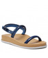 Sandały Melissa Sandały  - Soft Wave Sandal Ad 33422 Blue/Beige/White 54117