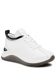 Sneakersy Sneakersy  - BASSO-01 White - eobuwie.pl Badura