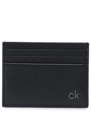 Etui pokrowiec saszetka Etui na karty kredytowe - Smooth Ck Cardholder K50K504298 001 - eobuwie.pl Calvin Klein 