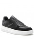 Półbuty męskie Calvin Klein  Sneakersy - Low Top Lace Up Unlined YM0YM00554 Black/White 0GK