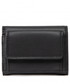 Portfel Calvin Klein  Zestaw upominkowy - Re-Lock Trifold xxs + Key Fob K60K610016 Ck Black BAX
