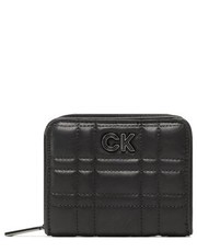 Portfel Duży Portfel Damski Calvin klein - Re-Lock Quilt Z/A Wallet W/F Md K60K610003 BAX - eobuwie.pl Calvin Klein 